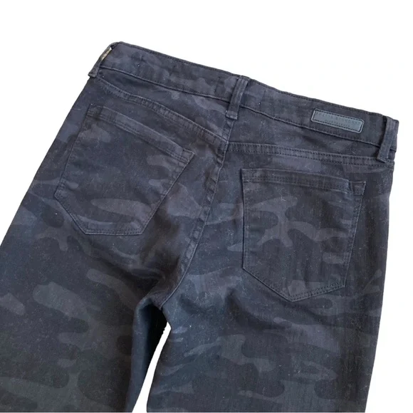 Social Standard by Sanctuary Women’s black camo ankle skinny jeans, Sz 4 - Picture 12 of 13